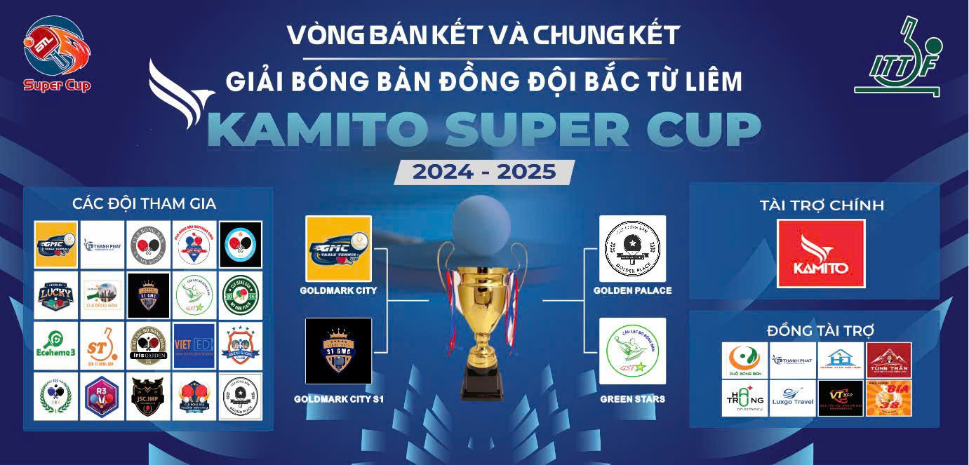 Vòng Bán kết và Chung kết giải Bắc Từ Liêm Kamito Super Cup 2024 – 2025